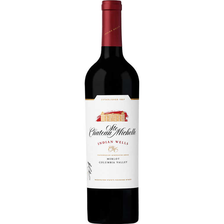 Chateau Ste. Michelle Indian Wells Merlot 2018 750mL - Crown Wine and Spirits