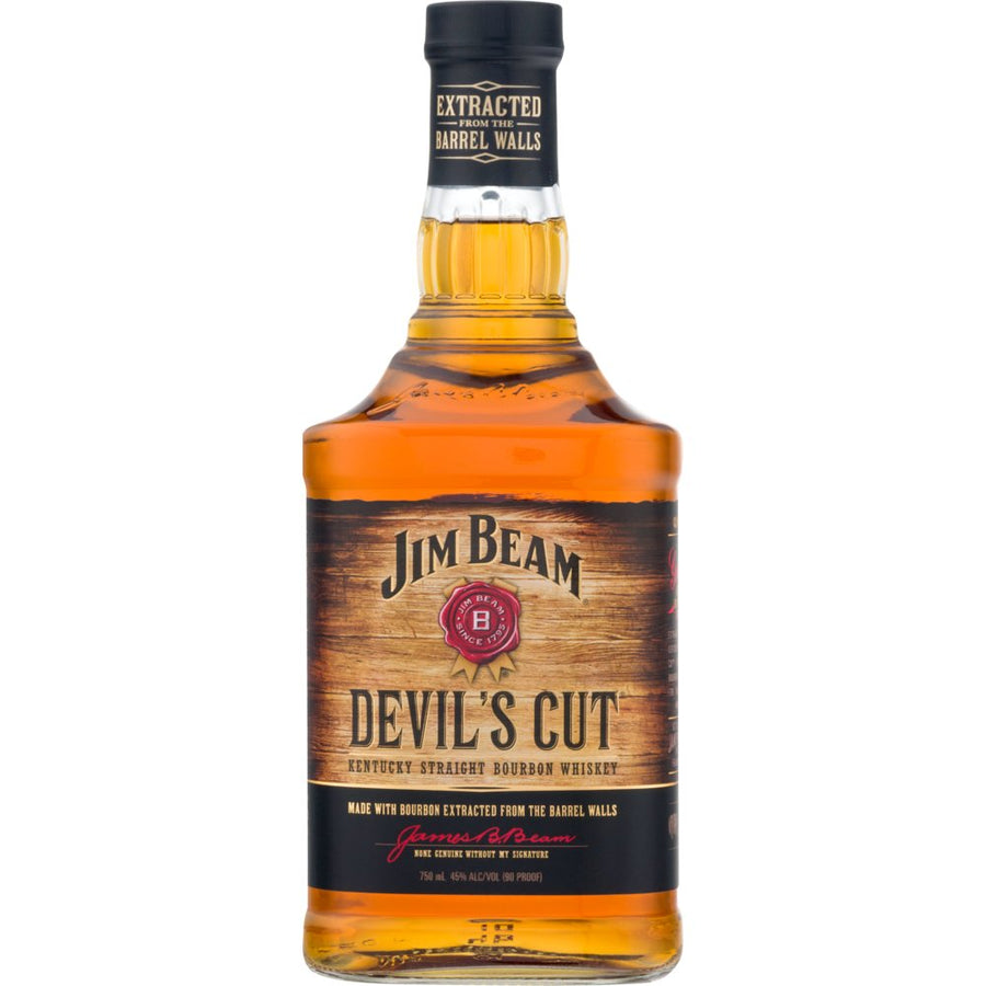 Jim Beam Devil's Cut Bourbon Whiskey 750ml - Crown Wine and Spirits