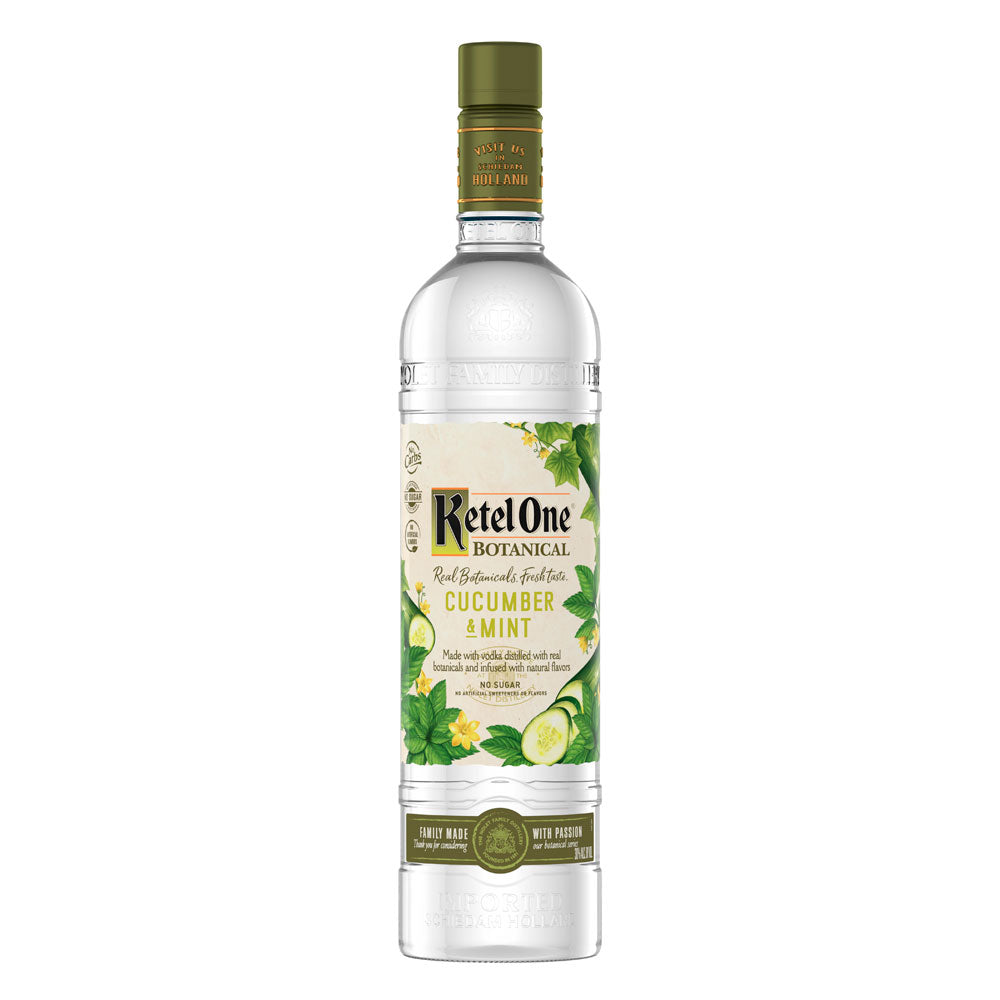 Ketel One Botanical Cucumber & Mint Vodka 750mL - Crown Wine and Spirits