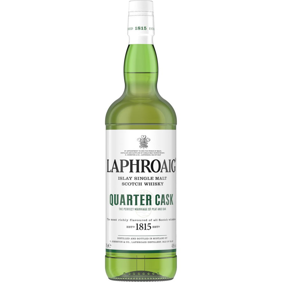 Laphroaig Quarter Cask Islay Single Malt Scotch Whisky 750mL - Crown Wine and Spirits