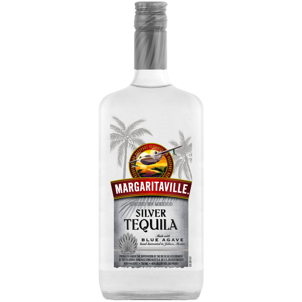 Margaritaville Silver Tequila 750mL - Crown Wine and Spirits