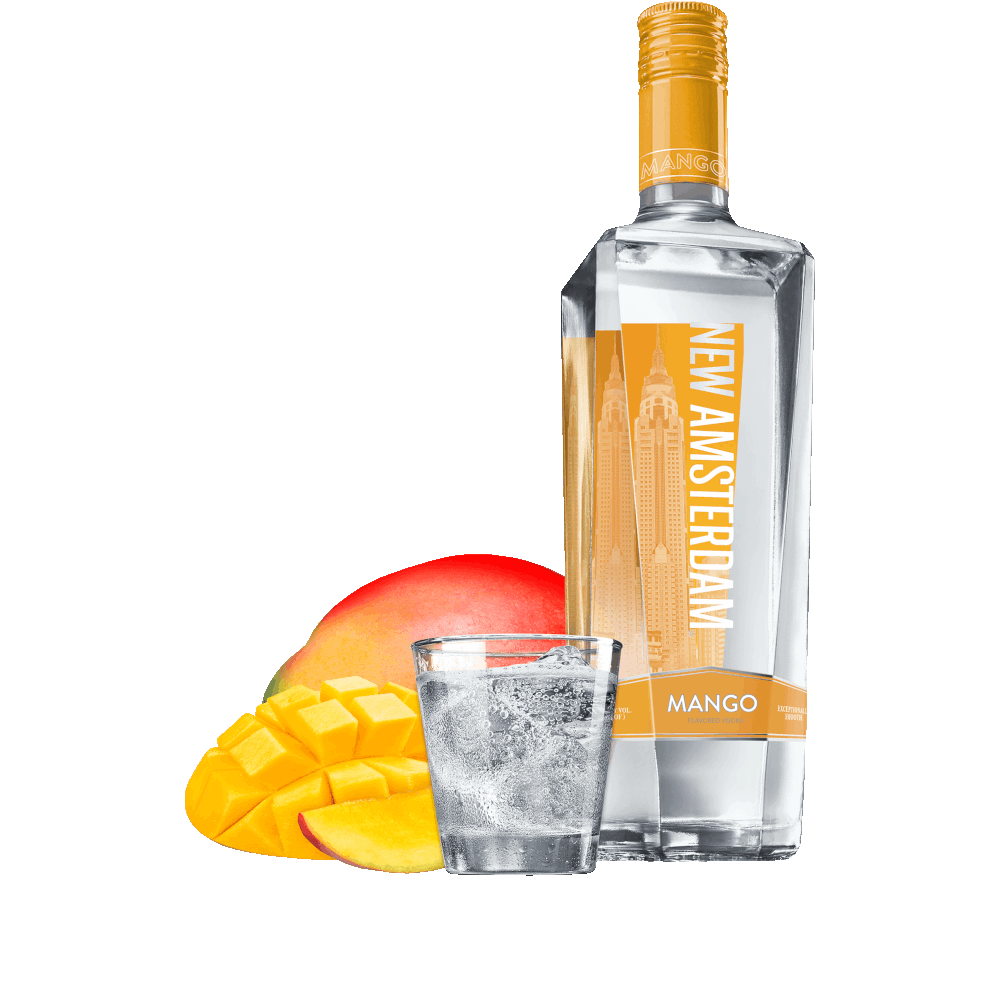 New Amsterdam Mango Vodka 1.75L - Crown Wine and Spirits