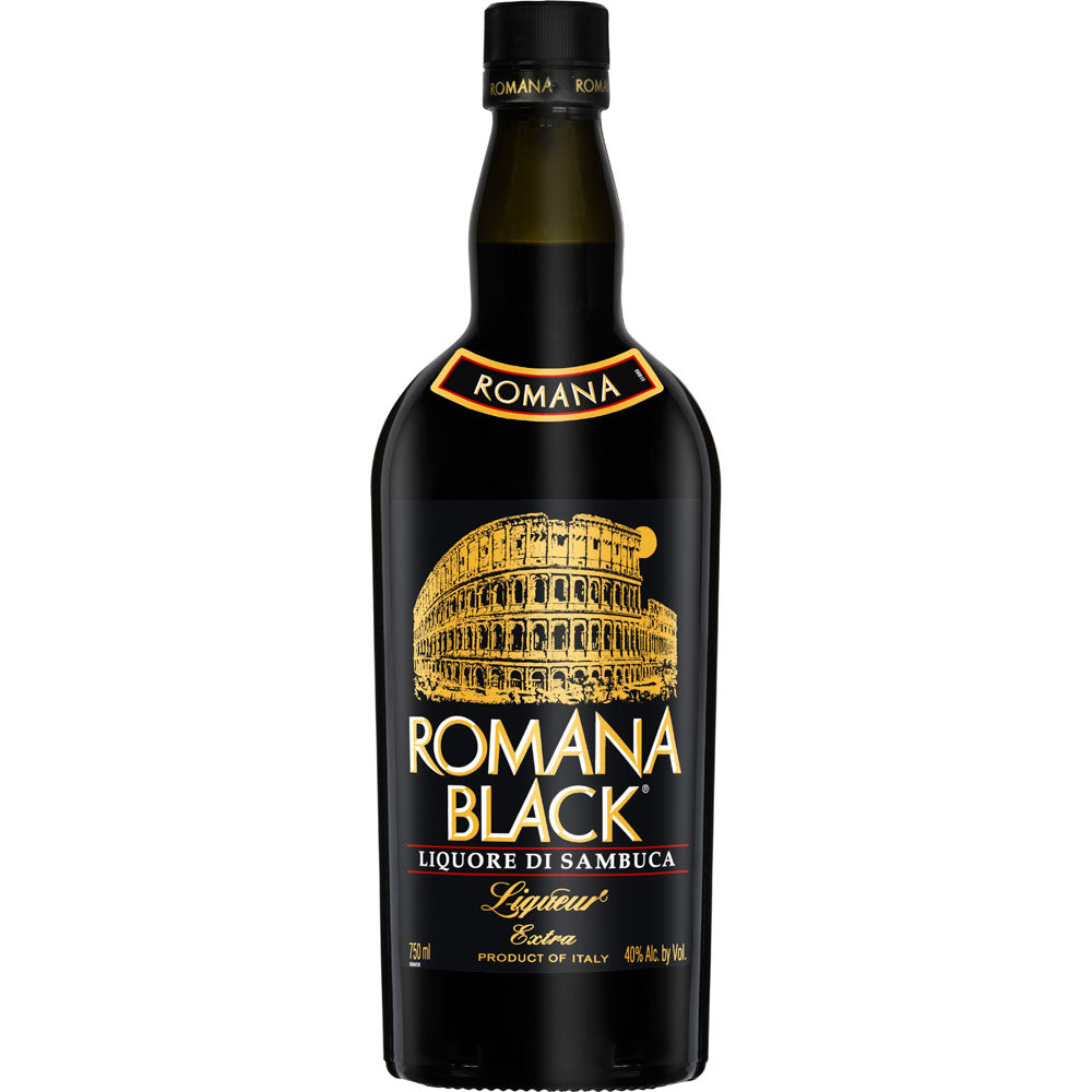 Romana Sambuca Black Liqueur 750ml - Crown Wine and Spirits