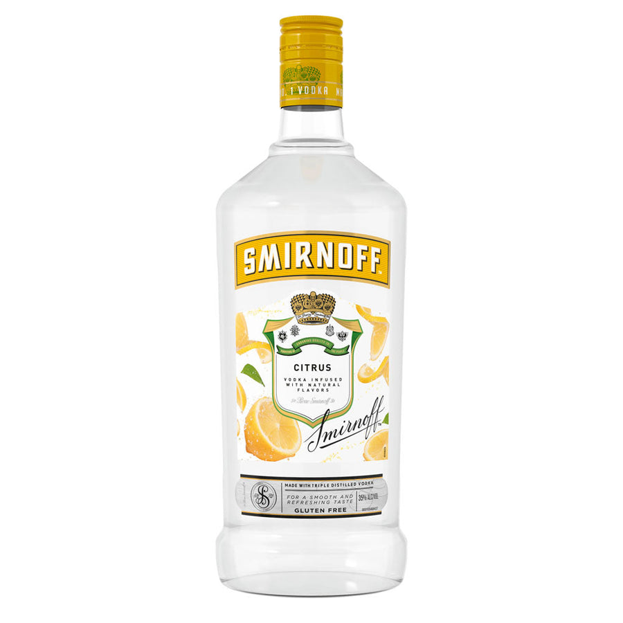 Smirnoff Citrus Vodka 1.75L - Crown Wine and Spirits