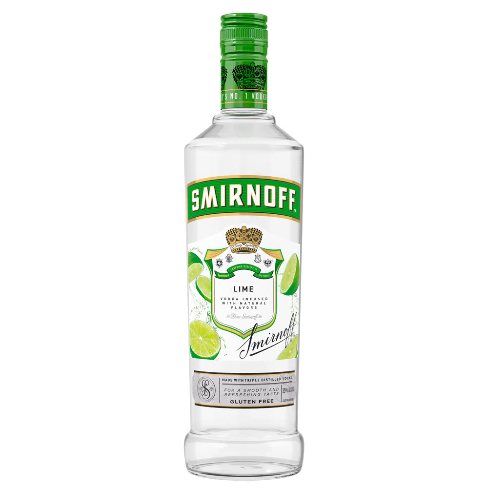 Smirnoff Lime Vodka 750mL - Crown Wine and Spirits