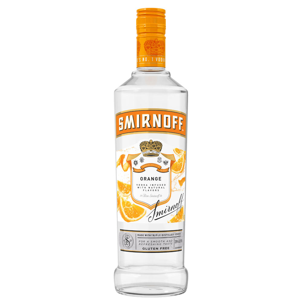 Smirnoff Orange Vodka 750mL - Crown Wine and Spirits