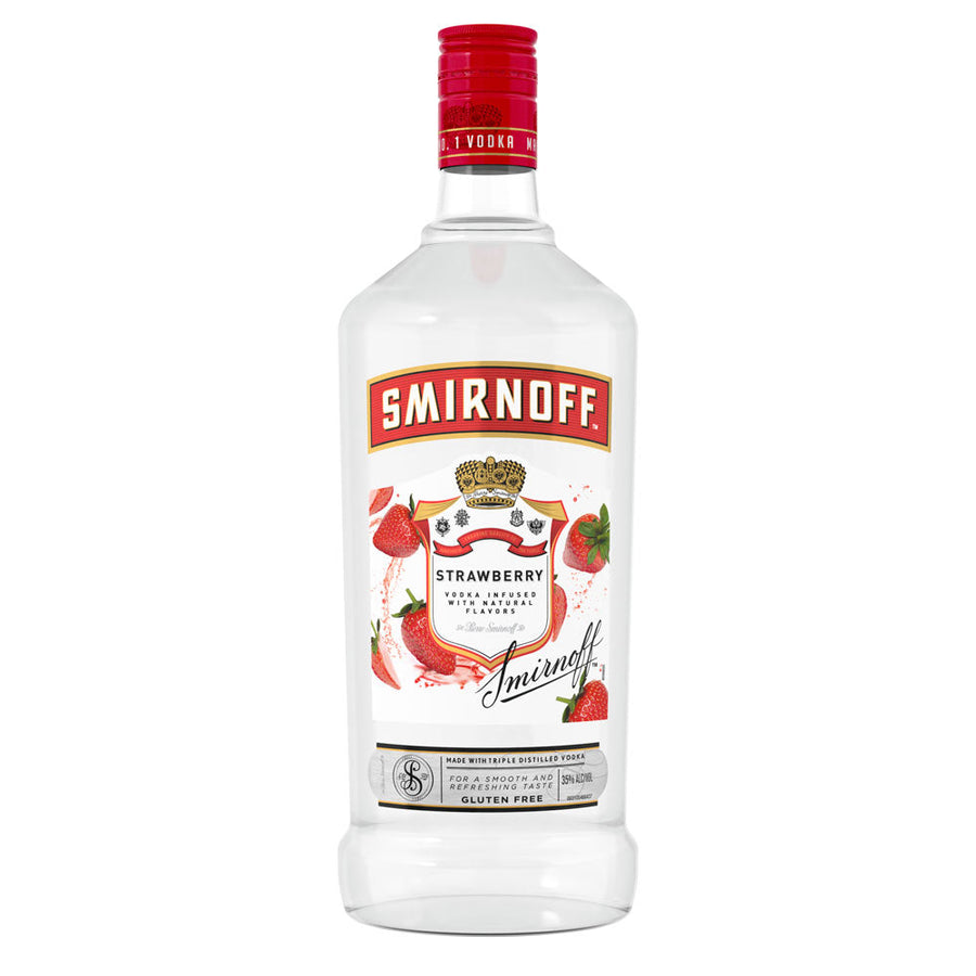 Smirnoff Strawberry Vodka 1.75L - Crown Wine and Spirits