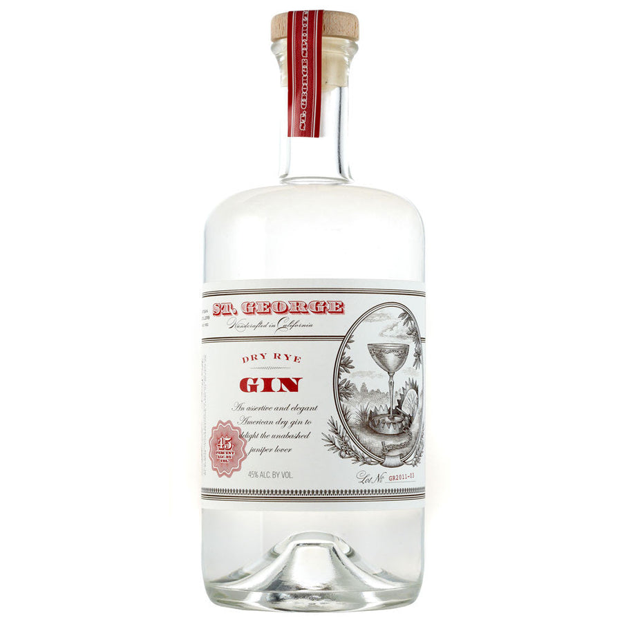 St George Dry Rye Gin 750mL - Crown Wine and Spirits