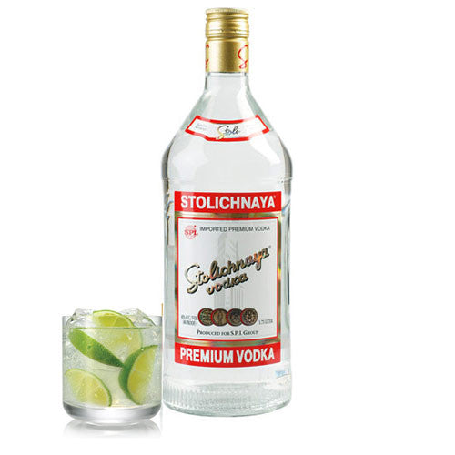 Stolichnaya 80 Proof Vodka 1.75L - Crown Wine and Spirits