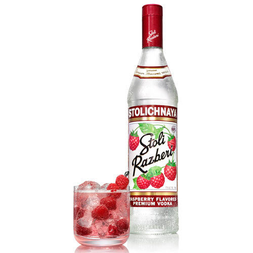 Stolichnaya "Razberi" Raspberry Vodka 750mL - Crown Wine and Spirits