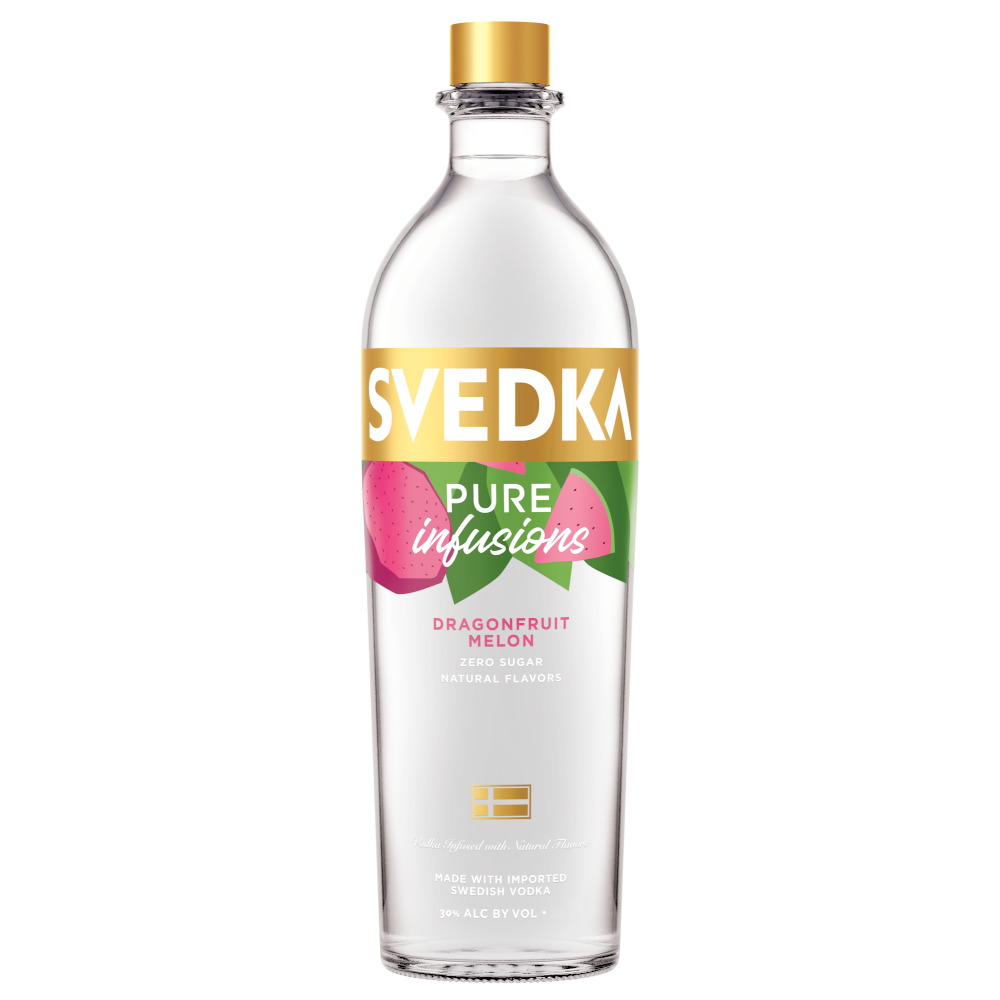 SVEDKA Pure Infusions Dragonfruit Vodka 750mL - Crown Wine and Spirits