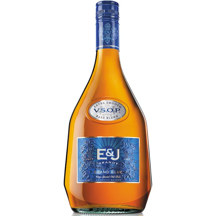 E&J VSOP Grand Blue Brandy 750mL - Crown Wine and Spirits