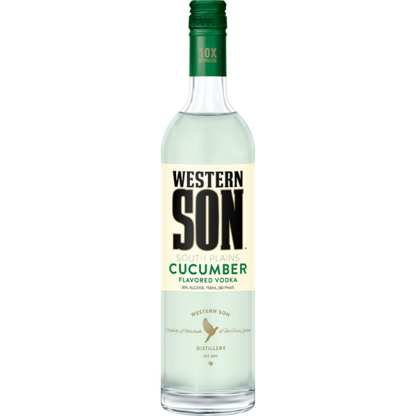 Western Son Cucumber Vodka 750mL - Crown Wine and Spirits
