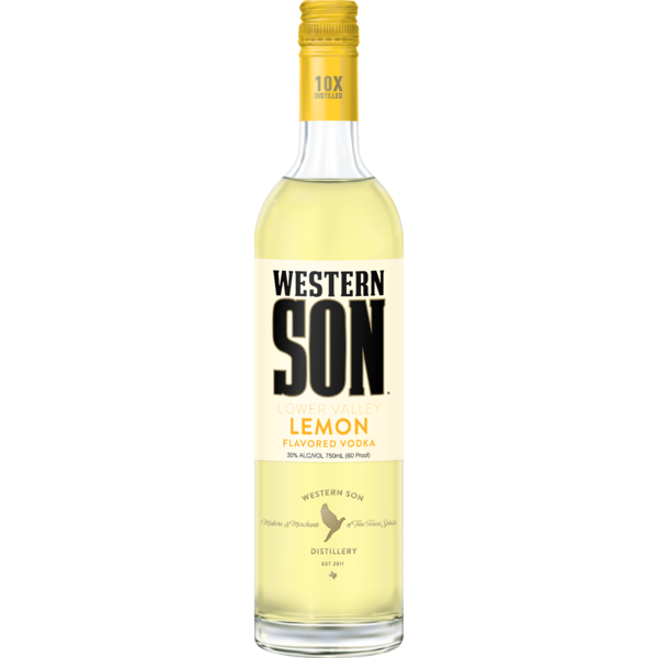 Western Son Lemon Vodka 750mL - Crown Wine and Spirits