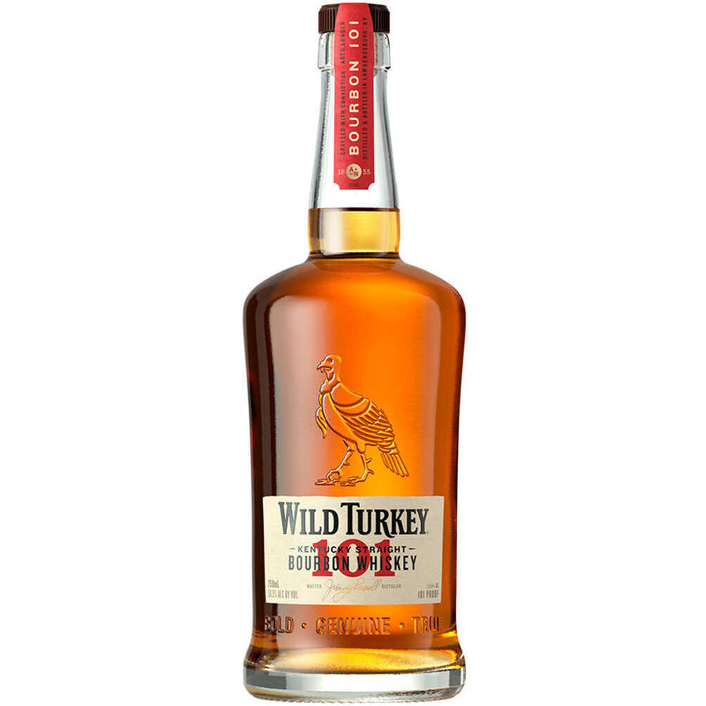Wild Turkey 101 Bourbon Whiskey 750mL - Crown Wine and Spirits