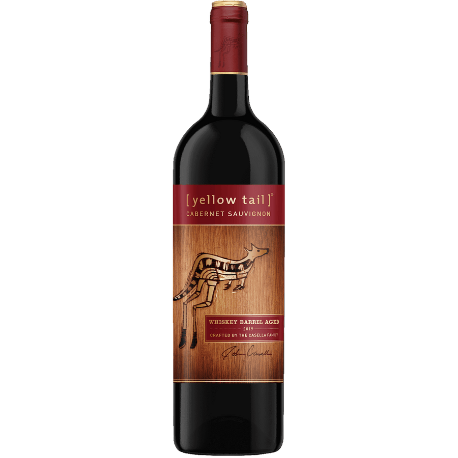 Yellow Tail Whiskey Barrel Aged Cabernet Sauvignon 750mL - Crown Wine and Spirits