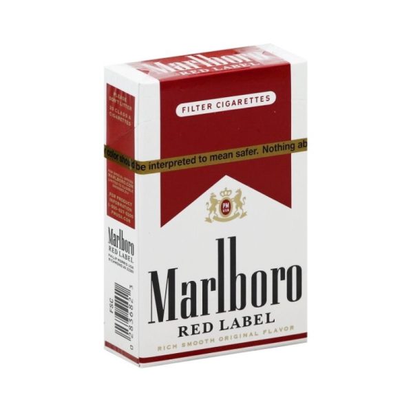 MARLBORO Red Label Box