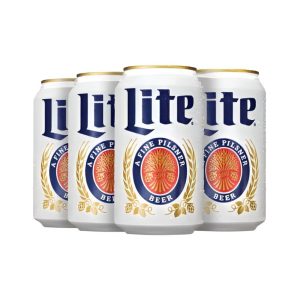 MILLER LITE 6 Pack 12 oz Can