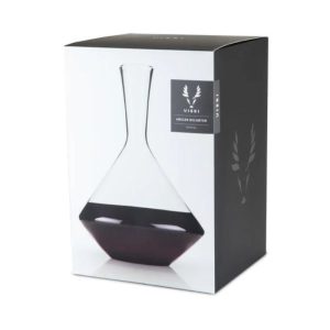 TRUE Angled Crystal Decanter