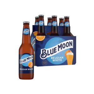 BLUE MOON Belgian Ale 6 Pack 12 oz Bottle