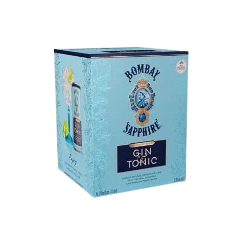 BOMBAY Gin Tonic 4 Pack