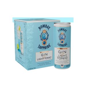 BOMBAY Saphire Gin Ligth Tonic 4 Pack