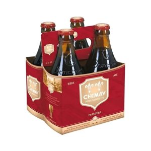 CHIMAY Premiere Ale 4 Pack 11.2Oz Bottles Red Cap