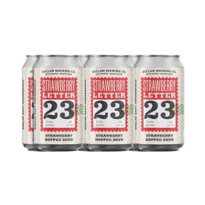 DUCLAW Strawberry Letter 6 Pack 12 oz Can