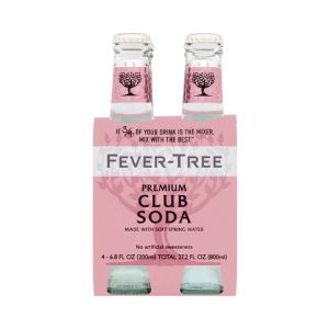 FEVER TREE Club Soda 4 Pack Bottles