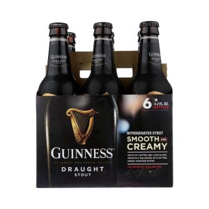 GUINNESS Draft 6 Pack 11.2Oz Bottles