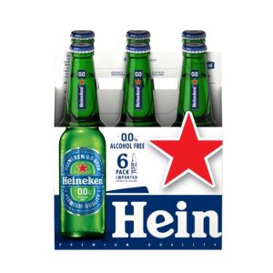 HEINEKEN 0 6 Pack 12 oz Bottle N/A