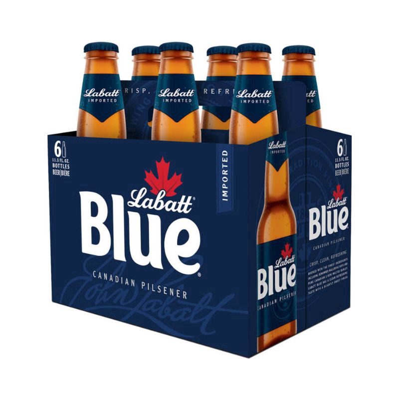 LABATT BLUE 6 Pack 11.2Oz Bottle