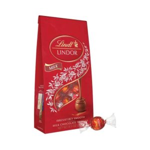 LINDT Individual Milk Choc Truffle Red