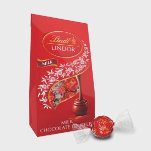 LINDT Milk Chocolate Truffles Bag 5.1oz