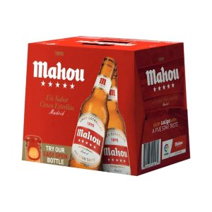 MAHOU Cinco Estrellas 12 Pack 8.4Oz Btls