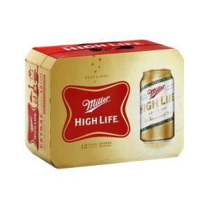 MILLER HIGH Life 12 Pack 12 oz Cans