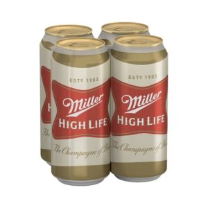 MILLER HIGH Life 16 oz 4 Pack Can