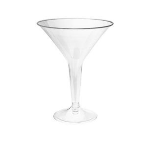 PLASTIC Martini Glasses