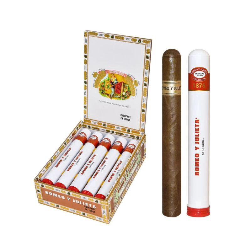 ROMEO Y JULIETA 1875 Churchill En Tubo