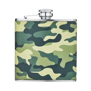 TRUE Camoflauge Flask 6Oz