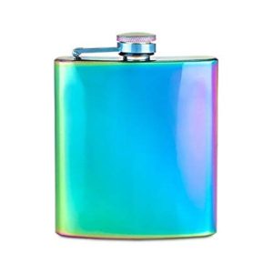 TRUE Mirage Iridescent Flask 6Oz