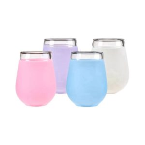 TRUE Silicone Wrapped Glasses 4 Pack