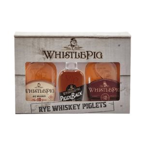 WHISTLEPIG Straight Rye Whiskey Piglets Set 50 ml